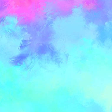 Duvar sanatı Eşsiz ve yaratıcı illüstrasyon. Fırça darbesi ile boyanmış. Renkli fırça darbelerinin soyut arkaplanı. Fırçalanmış canlı duvar kâğıdı. Boyalı sanatsal yaratım.