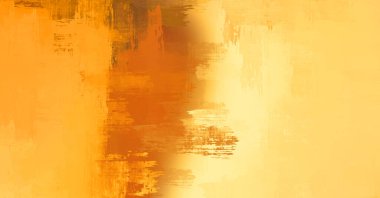 Çapraz vahşi fırça darbeleriyle arka plan. Renkli ve canlı bir tasvir. Boyalı sanat. Yaratıcı soyut resim.