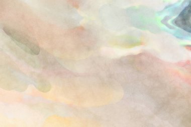 2D çizim. Sanatsal arkaplan resmi. Tablo üzerinde soyut resim. Çağdaş sanat. El yapımı resim. Renkli doku. Modern sanat eserleri. Yüzeyde suluboya fırça darbeleriyle boyama.