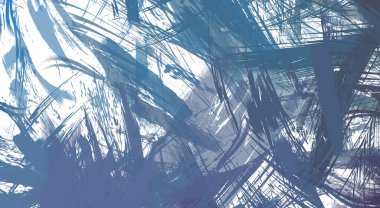 Renkli fırça darbelerinin soyut arkaplanı. fırçalanmış canlı duvar kağıdı. resmedilmiş sanat eseri. Eşsiz ve yaratıcı illüstrasyon.