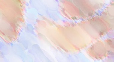 Modern fırça darbeleri. Pastel renklerde suluboya resim. Poster, duvar sanatı, afiş, kart, kitap kapağı veya ambalaj için sakinleştirici kompozisyonun yumuşak renkli çizimi. 