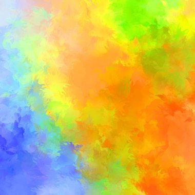 Boya darbeleri. 2D İllüstrasyon. Taranmış Boyalı Soyut Arkaplan. Fırça darbesi ile boyanmış. Modern sanat.