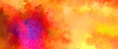 Modern sanat. Taranmış Boyalı Soyut Arkaplan. Fırça darbesi ile boyanmış. Boya darbeleri. 2B Görüntü.