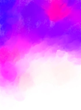 Soyut doku. Yüzeyde etkileyici el yapımı suluboya. Suluboya fırça darbeleri. Modern sanat. Çok renkli arkaplan. Çağdaş duvar sanatı. Renkli bir fon. 2d illüstrasyon.