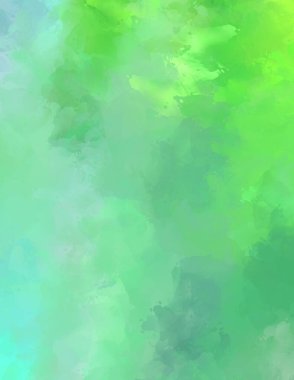 Renkli fırça darbelerinin 2D çizimi. Dekoratif desenli resim. canlı boya desenli arkaplan.