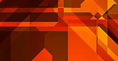 Üçgen arka planda üst üste dizayn ediliyor. Soyut geometrik duvar kağıdı. Geometrik renkli üçgen şekiller.