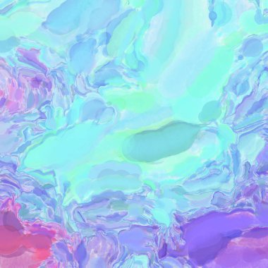 Çağdaş sanat. El işçiliğinin renkli dokusu. Modern resim. Yüzeyde suluboya vuruşlar. Sanatsal arkaplan resmi. Tablo üzerinde soyut resim. Fırça darbeleri. 