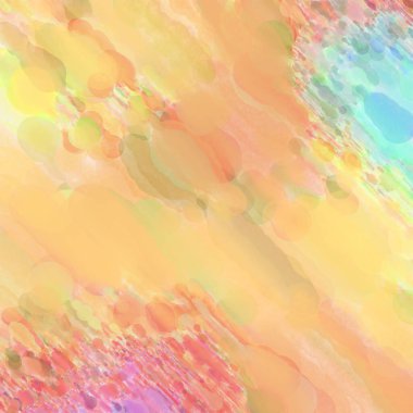 El yapımı sürreal soyut desenli suluboya. Modern sanatsal resim. 2D çizim. Arkaplan boyası karışımı. Yaratıcı duvar sanatı. Çağdaş sanat.