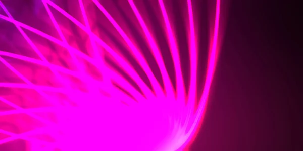 Neon Colorful Abstract Design Light Waves Digital Background Neon Light — Stock Photo, Image