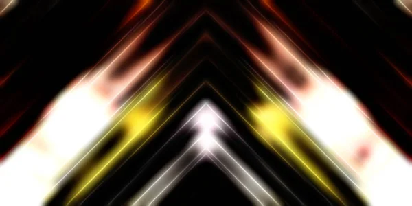 Abstrakt Lysande Geometriska Ljus Bakgrund Fractal Symmetrisk Grafisk Illustration Skärande — Stockfoto