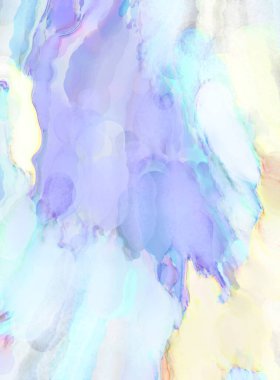 Modern sanat eserleri. Artistik suluboya fon malzemesi. Eşsiz suluboya rastgele desen. Yaratıcı soyutlama. Dijital doku duvar kağıdı. 2d illüstrasyon. 