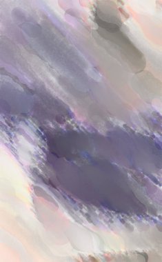 Poster, duvar sanatı, afiş, kart, kitap kapağı veya ambalaj için pastel renkli suluboya resim. Alkol mürekkebini andıran rahatlatıcı fırça darbelerinin modern resmi.