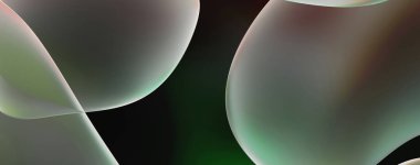 Soyut arkaplan. Değişken renk değişim dalgaları, dinamik hareketlerle. Işık dalgalarının neon renkli soyut tasarımı. Duvar kağıdı, afiş, arkaplan, kart, kitap illüstrasyonu, web sitesi.