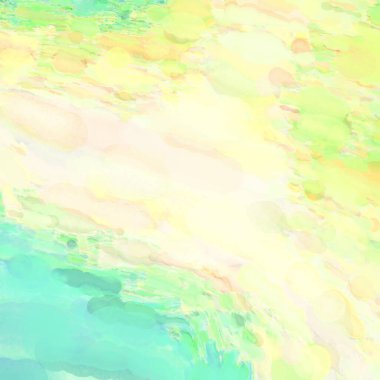 Çağdaş sanat. El işçiliğinin renkli dokusu. Modern resim. Yüzeyde suluboya vuruşlar. Sanatsal arkaplan resmi. Tablo üzerinde soyut resim. Fırça darbeleri. 