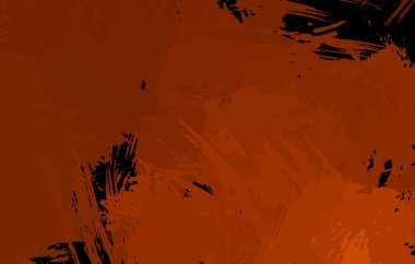 Sanatsal soyut arkaplan. Doku boyalı duvar kağıdı. Boya darbeleriyle yaratıcı bir illüstrasyon. Fırça desenli resim.