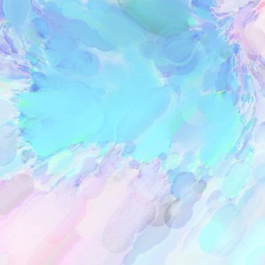 Çağdaş sanat. El işçiliğinin renkli dokusu. Modern resim. Yüzeyde suluboya vuruşlar. Sanatsal arkaplan resmi. Tablo üzerinde soyut resim. Fırça darbeleri. 