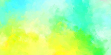 Renkli fırça darbelerinin 2D çizimi. Dekoratif desenli resim. canlı boya desenli arkaplan.