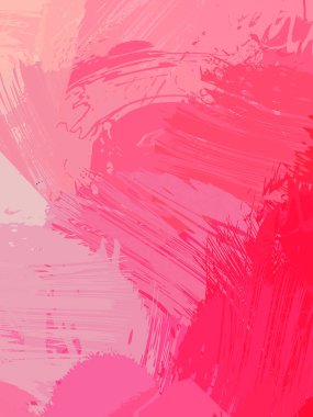 Duvar sanatı Eşsiz ve yaratıcı illüstrasyon. Fırça darbesi ile boyanmış. Renkli fırça darbelerinin soyut arkaplanı. Fırçalanmış canlı duvar kâğıdı. Boyalı sanatsal yaratım.