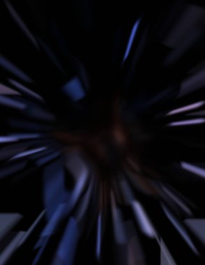 Işık parçacık izleri. Parlayan parçacıkları ve çizgileri olan ışık patlaması yıldızı. Güzel hareketli soyut ışın arkaplanı.