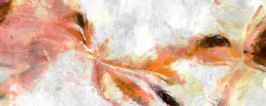 Soyut arkaplanda pürüzlü fırça darbeleri. Fırça boyası. Renkli boya darbeleri. Eşsiz duvar sanatı. Tuvaldeki modern sanat. Renkli çağdaş sanat eserleri. 