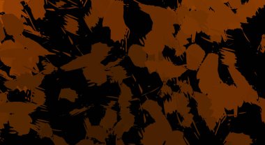 Canlı fırça darbeleriyle boyanmış. Renkli desenli resim. Fırçalanmış duvar kağıdını boya.