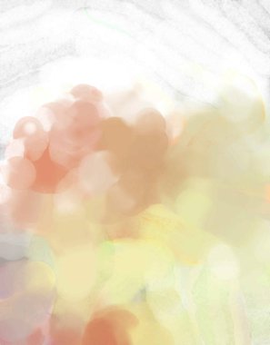 Yumuşak suluboya duvar kağıdı. Hafifçe fırçalanmış renkleri olan sanatsal bir resim. Pastel renkler arkaplana dokunmuş. Soyut duvar sanatı..