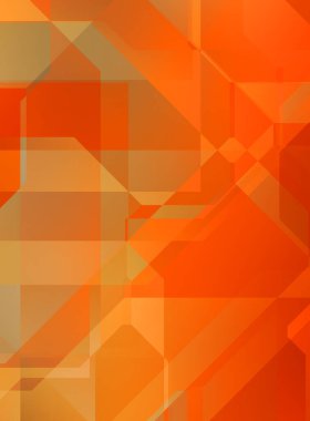 Renkli ve canlı geometrik şekiller katmanları var. Bir teknoloji planının dijital illüstrasyonu. Gelecekçi tasarım şablonu.