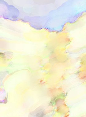 Yüzeyde suluboya vuruşlar. Sanatsal arkaplan resmi. Tablo üzerinde soyut resim. Fırça darbeleri. Çağdaş sanat. El işçiliğinin renkli dokusu. Modern resim.