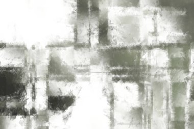 Modern sanat. Renkli çağdaş sanat eserleri. Renkli boya darbeleri. Soyut arkaplanda fırça darbeleri. Fırça boyası. Eşsiz duvar sanatı.