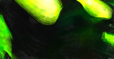 Soyut arkaplanda pürüzlü fırça darbeleri. Fırça boyası. Renkli boya darbeleri. Eşsiz duvar sanatı. Tuvaldeki modern sanat. Renkli çağdaş sanat eserleri. 