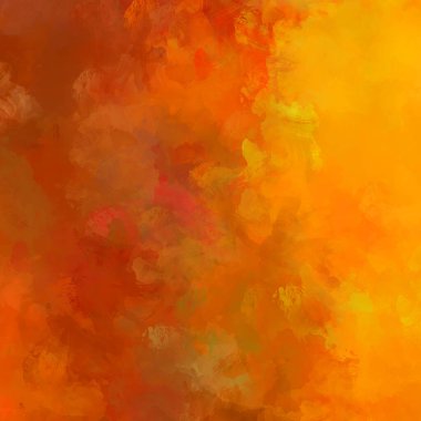 Canlı fırça darbeleriyle boyanmış. Renkli desenli resim. Fırçalanmış duvar kağıdını boya.