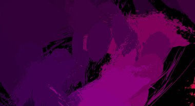 Sanatsal soyut arkaplan. Doku boyalı duvar kağıdı. Boya darbeleriyle yaratıcı bir illüstrasyon. Fırça desenli resim.