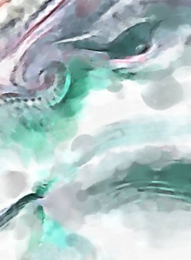 Modern sanat. Renkli çağdaş sanat eserleri. Renkli boya darbeleri. Soyut arkaplanda fırça darbeleri. fırça boyası.