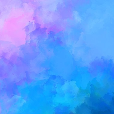 Boya darbeleri. 2D İllüstrasyon. Taranmış Boyalı Soyut Arkaplan. Fırça darbesi ile boyanmış. Modern sanat.