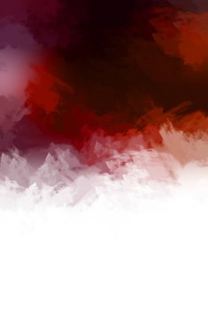 Renkli fırça darbelerinin 2D çizimi. Dekoratif desenli resim. canlı boya desenli arkaplan.