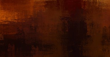 Çapraz vahşi fırça darbeleriyle arka plan. Renkli ve canlı bir tasvir. Boyalı sanat. Yaratıcı soyut resim.