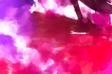 El yapımı sürreal soyut desenli suluboya. Modern sanatsal resim. 2D çizim. Arkaplan boyası karışımı. Yaratıcı duvar sanatı. Çağdaş sanat