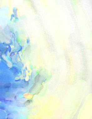 Çılgın suluboya şablonu. Yaratıcı soyutlama. Modern sanat eserleri. 2D çizim. Dijital doku duvar kağıdı. Sanatsal sulu arkaplan malzemesi. 