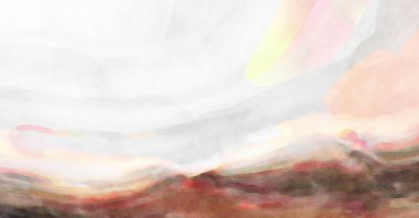 Çılgın suluboya şablonu. Yaratıcı soyutlama. Modern sanat eserleri. 2D çizim. Dijital doku duvar kağıdı. Sanatsal sulu arkaplan malzemesi.