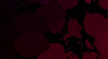 Canlı fırça darbeleriyle boyanmış. Renkli desenli resim. Fırçalanmış duvar kağıdını boya.