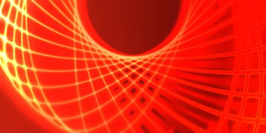 Işık dalgalarının neon renkli soyut tasarımı. Dijital arka plan ve neon ışığı parlama efekti. Parlak ışınlar duvar kağıdı.