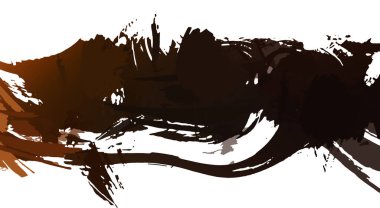 resmedilmiş sanat eseri. fırçalanmış canlı duvar kağıdı. Eşsiz ve yaratıcı illüstrasyon. Renkli fırça darbelerinin soyut arkaplanı. 