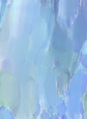 Modern fırça darbeleri. Pastel renklerde suluboya resim. Poster, duvar sanatı, afiş, kart, kitap kapağı veya ambalaj için sakinleştirici kompozisyonun yumuşak renkli çizimi. 