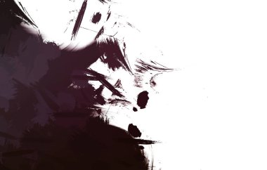 Duvar sanatı Eşsiz ve yaratıcı illüstrasyon. Fırça darbesi ile boyanmış. Renkli fırça darbelerinin soyut arkaplanı. Fırçalanmış canlı duvar kâğıdı. Boyalı sanatsal yaratım.