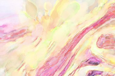 Suluboya fırça darbeleri. Modern sanat. Soyut doku. 2D çizim. Yüzeyde etkileyici el yapımı suluboya. Renkli bir fon. Çok renkli arkaplan. Çağdaş duvar sanatı. 