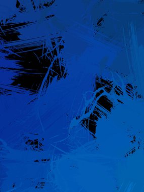 Duvar sanatı Eşsiz ve yaratıcı illüstrasyon. Fırça darbesi ile boyanmış. Renkli fırça darbelerinin soyut arkaplanı. Fırçalanmış canlı duvar kâğıdı. Boyalı sanatsal yaratım.