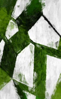 Soyut arkaplanda pürüzlü fırça darbeleri. Fırça boyası. Renkli boya darbeleri. Eşsiz duvar sanatı. Tuvaldeki modern sanat. Renkli çağdaş sanat eserleri. 