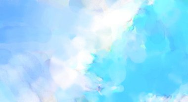 Pastel renklerde suluboya resim. Poster, duvar sanatı, afiş, kart, kitap kapağı ya da ambalaj için rahatlatıcı kompozisyonun yumuşak renkli çizimi. Modern fırça darbeleri resim.