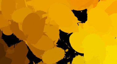 Canlı fırça darbeleriyle boyanmış. Renkli desenli resim. Fırçalanmış duvar kağıdını boya.