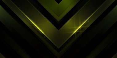 Soyut parlayan geometrik ışıklar arka planda. Fraktal simetrik grafik çizimi. Parıldayan ve parıldayan çubukları kesiştir.